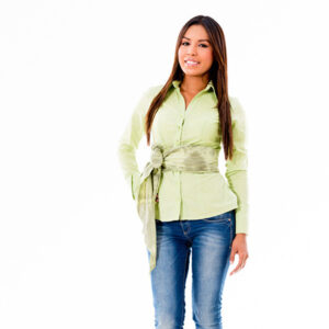 Green Blouse "Daria"